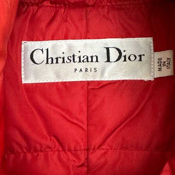 Christian Dior Quilted Renard Trimmed Gilet Womens SZ FR 40 - Picture 2 of 16